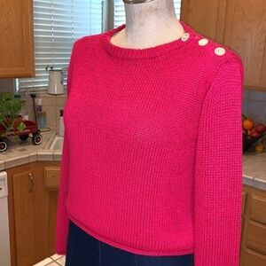 LAUREN Ralph Lauren Petite Crop Sweater
